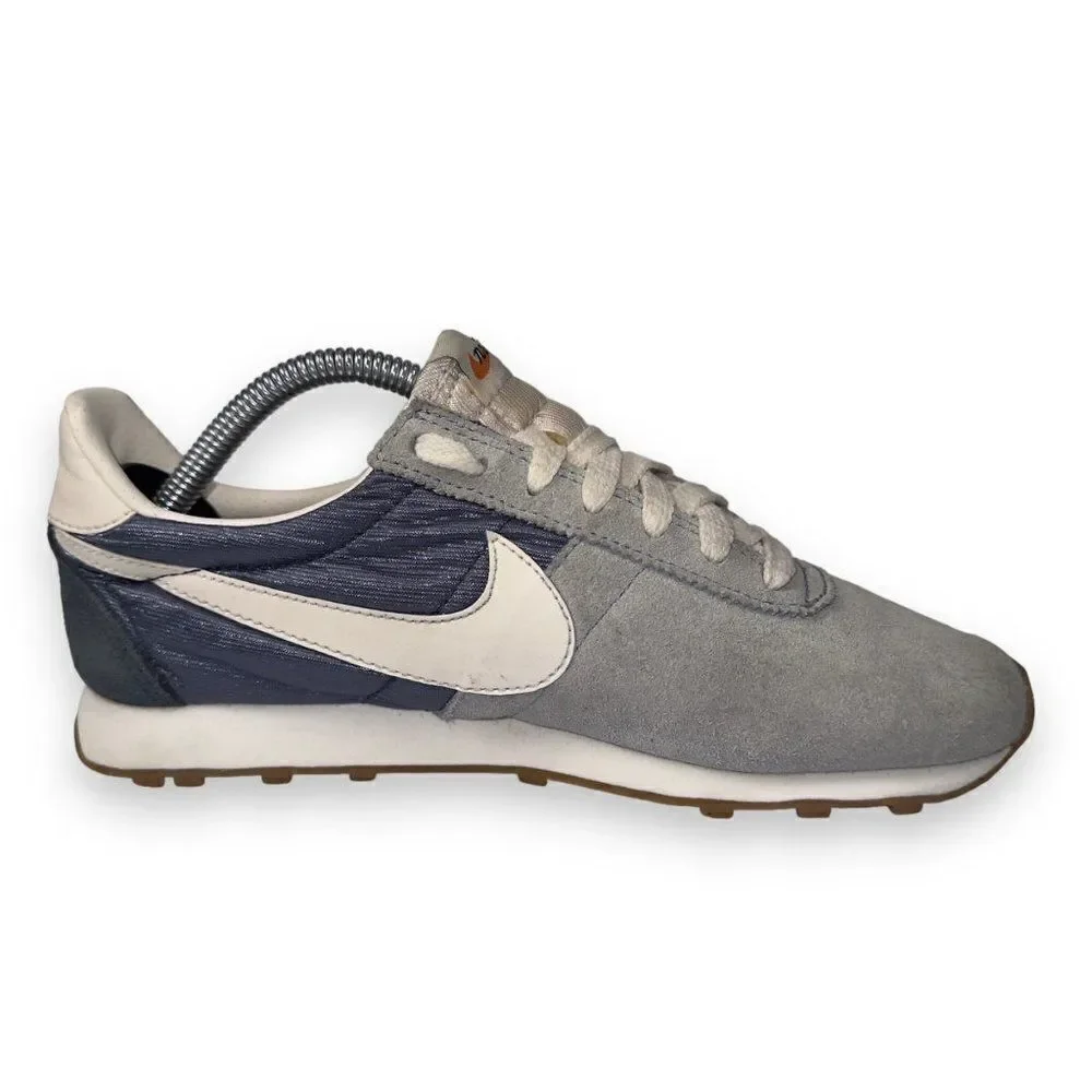 Nike Pre Montreal Racer Casual‎ Suede Sneakers Grey / Blue 555258-008 Women's 6
